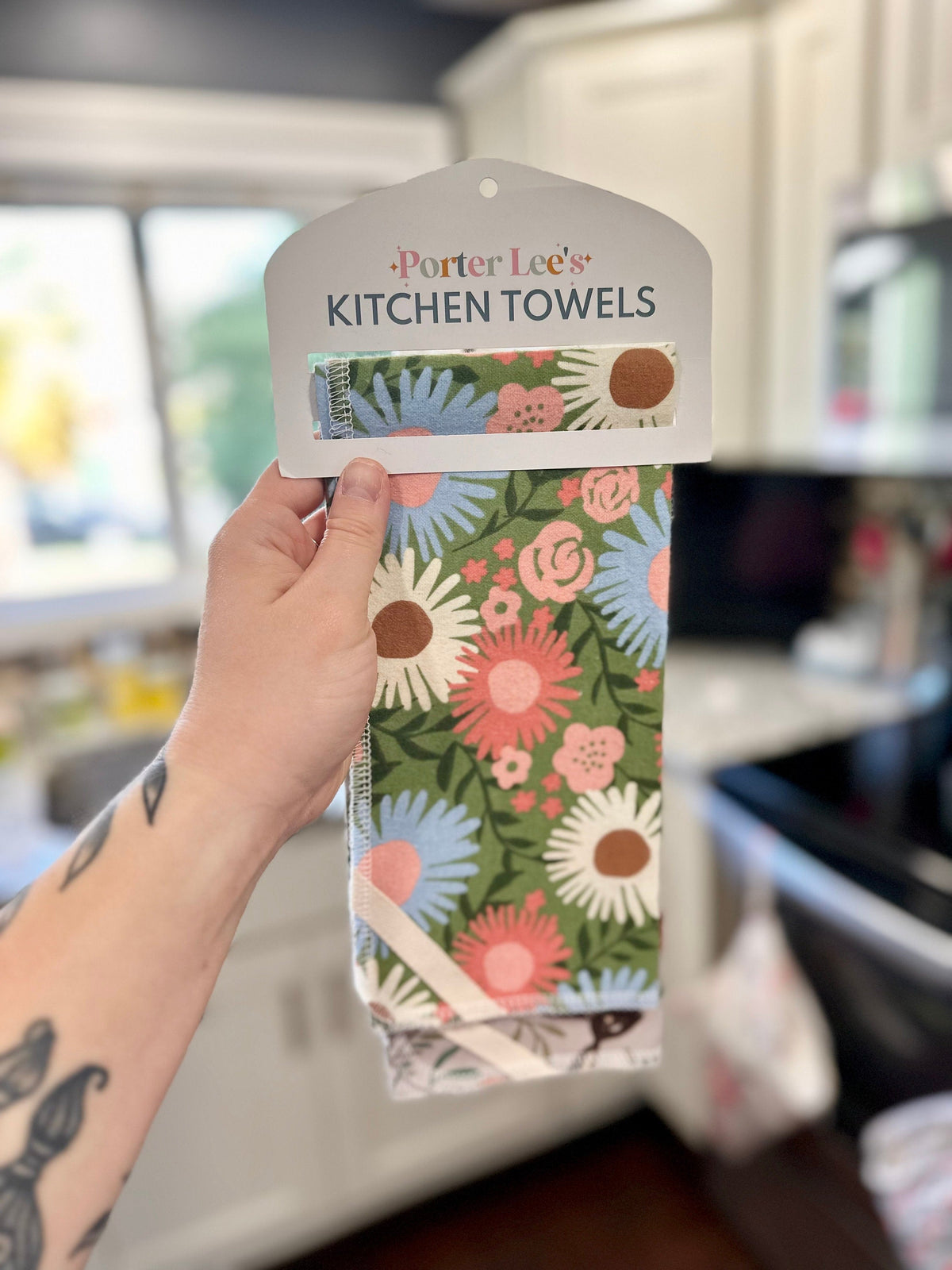 Surprise Print Kitchen Towels – Set of 2