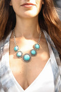 La Floraison Turquoise Necklace💙