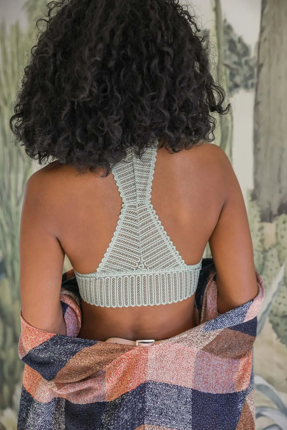Lace Boho Racerback Bralette