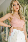 Lace Longline Corset Bralette
