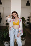 Lightweight Anemone Kimono – Floral Elegance for Any Occasion