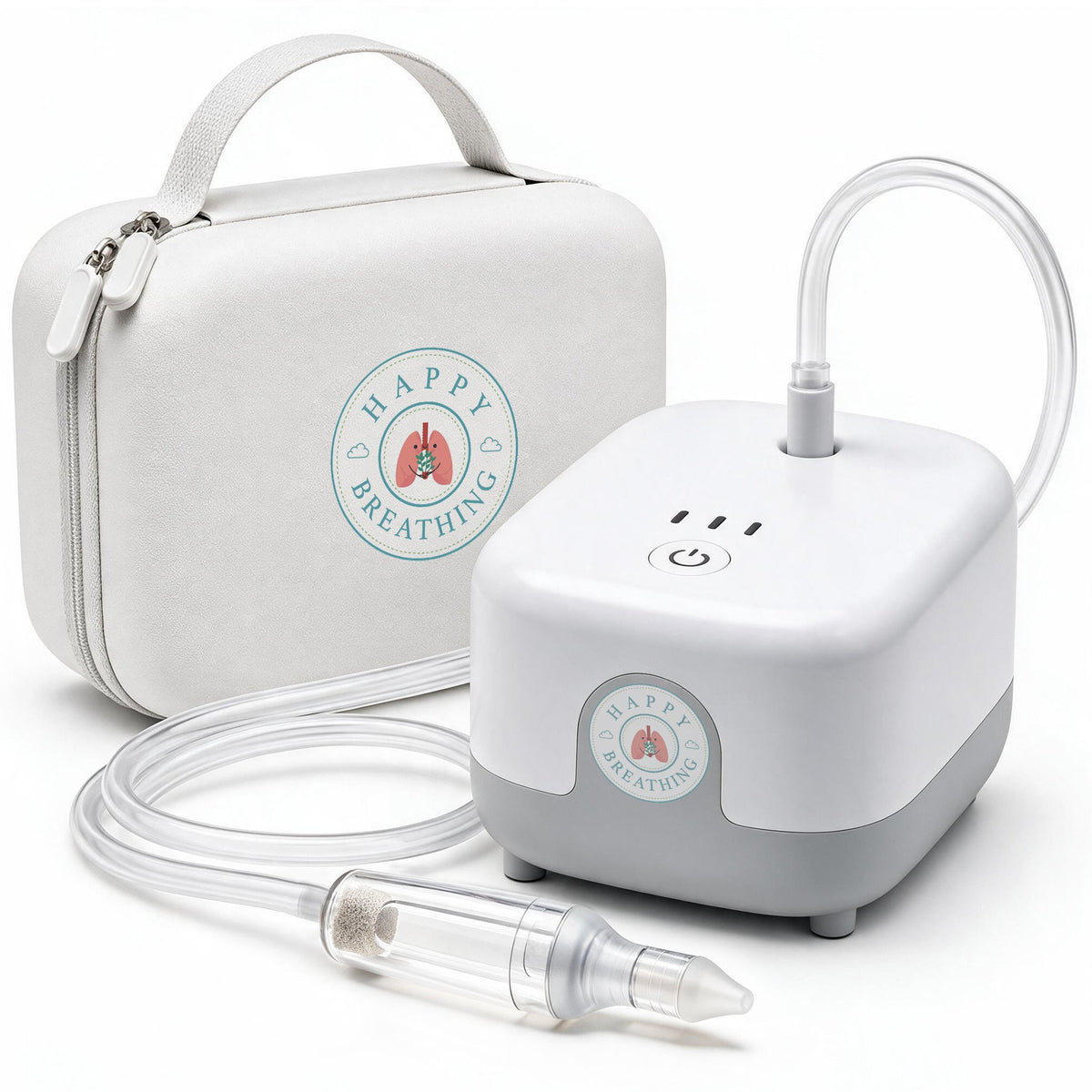 Happy Breathing Baby Nasal Aspirator | 3 Suction Levels