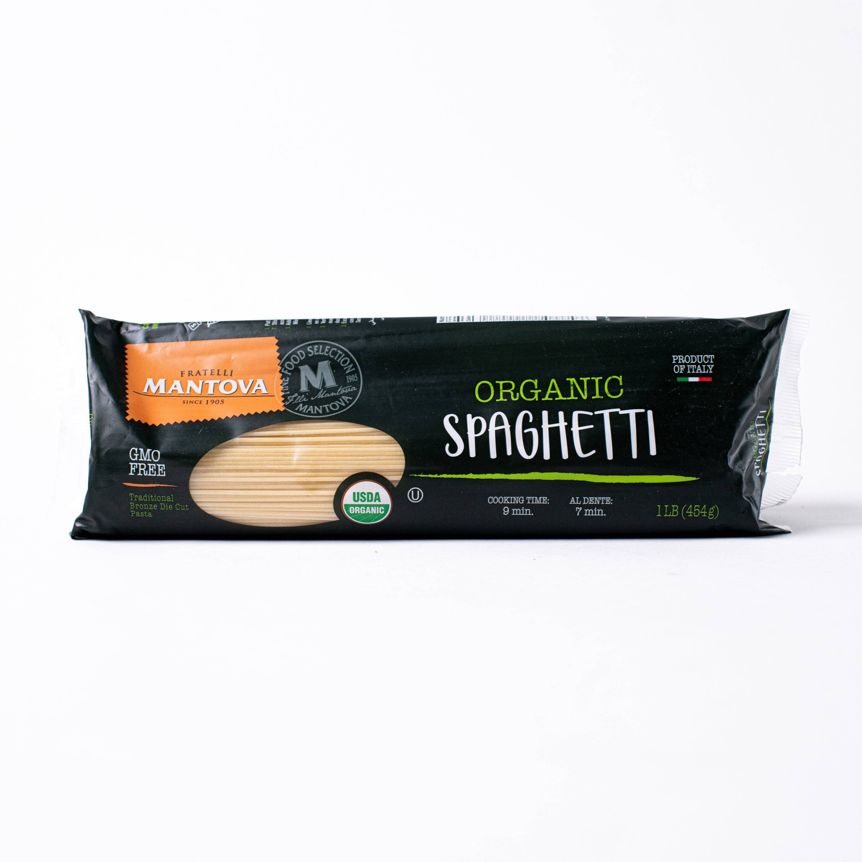 Spaghetti, Semolina, Organic