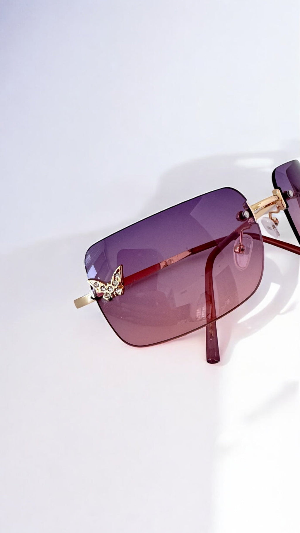 Papillon Blue Sunglasses