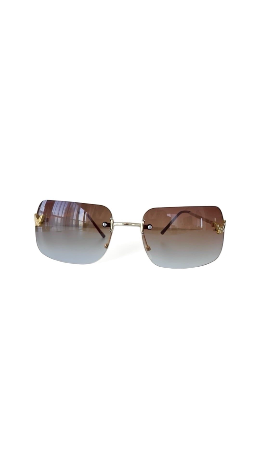 Papillon Blue Sunglasses