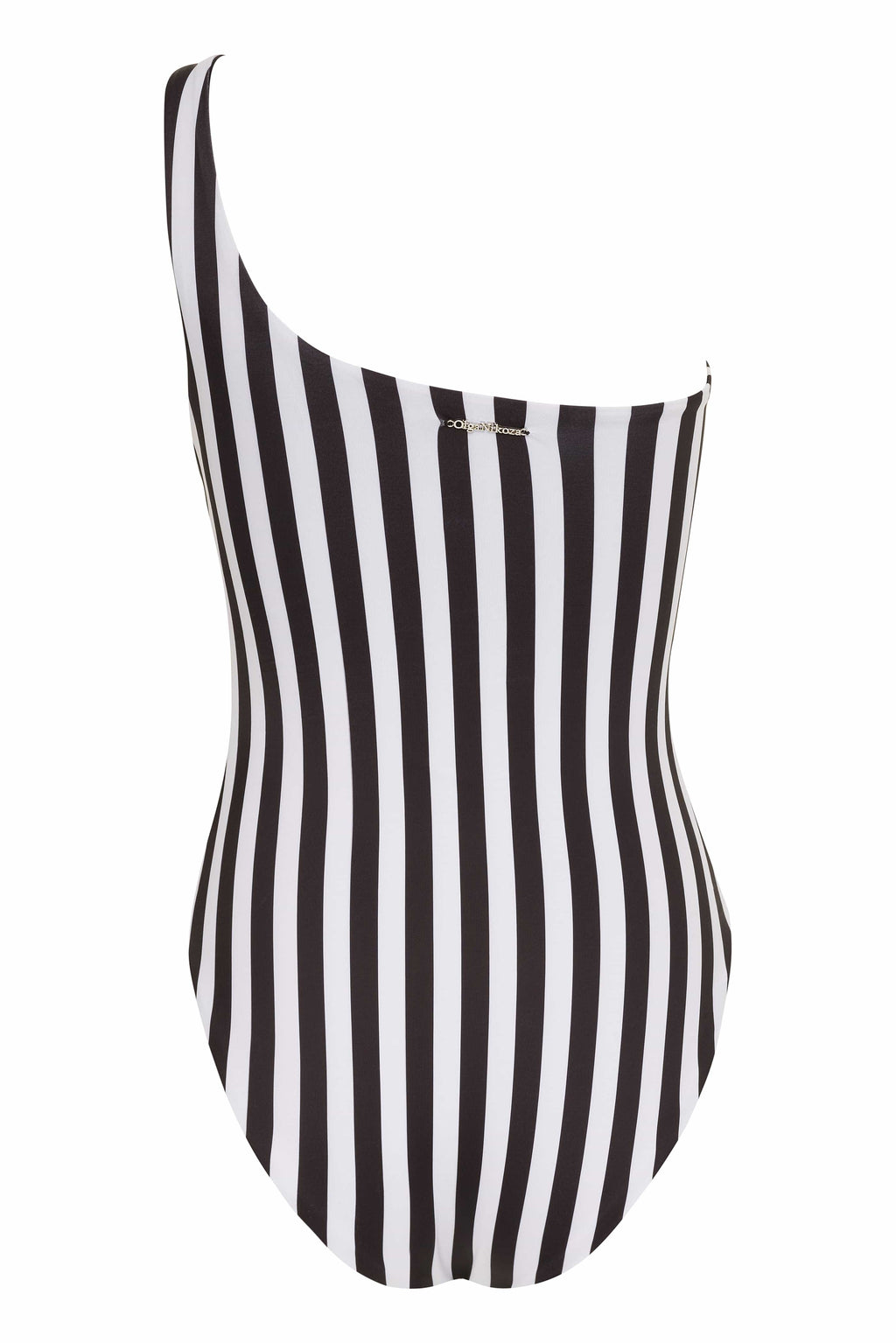 Vanda - White One Shoulder Style Swimsuit