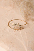 Olive Branch Minimal Bracelet