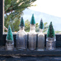 Park Hill | Vintage Mini Bottle Brush Tree Topped Bottles