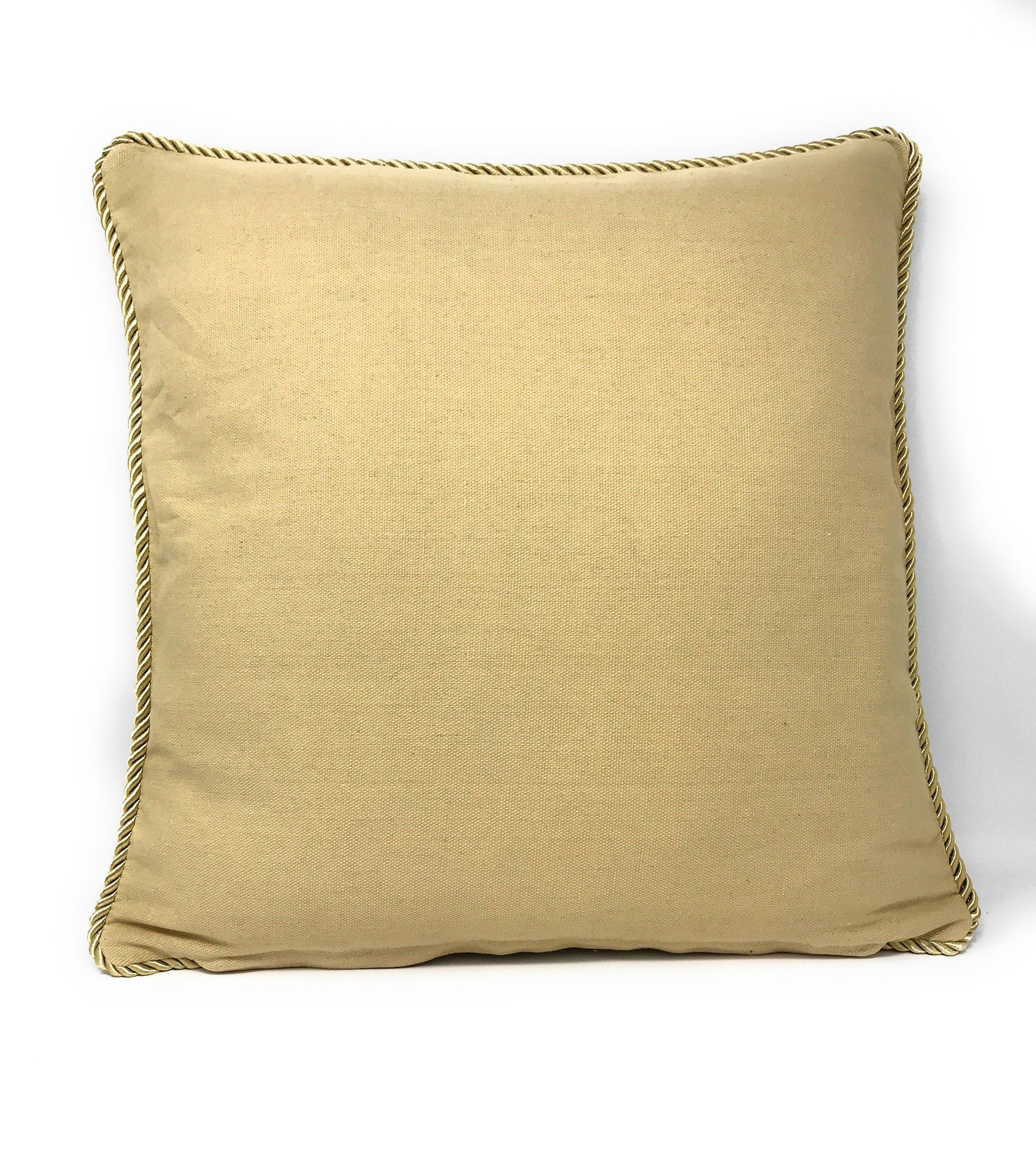DaDa Bedding Set of 2-Pieces Glamorous Country Rooster Farmhouse Tapestry Throw Pillow Covers w/ Inserts - 18" x 18"