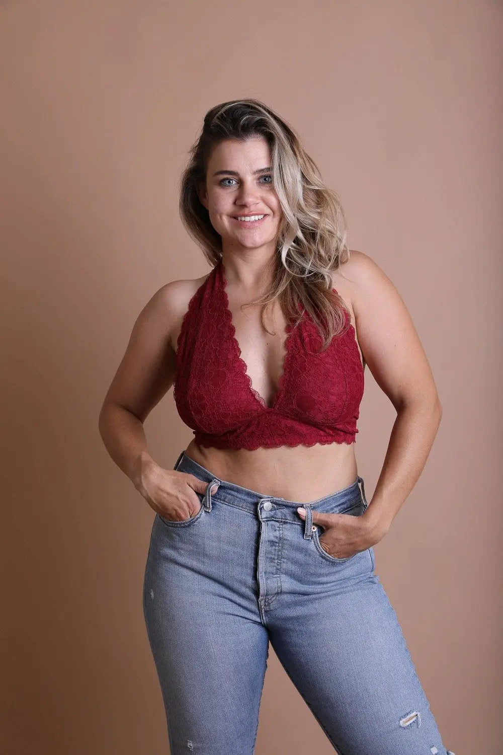 Plus Halter Top Bralette