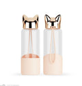 Fox Glass Water Bottle