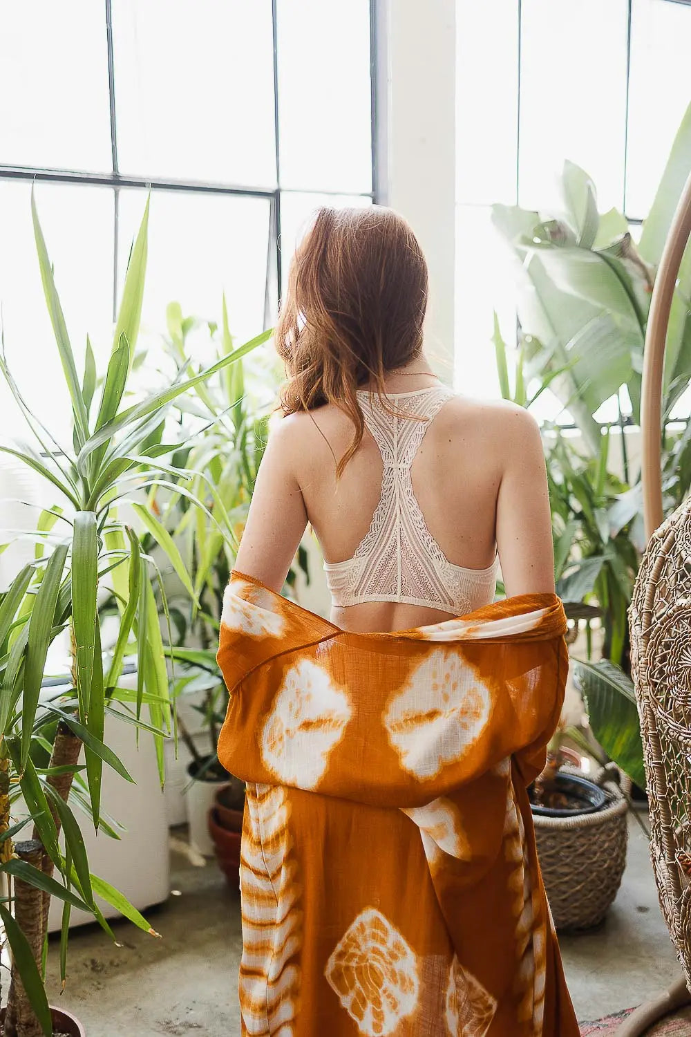 Seamless Lace Racerback Bralette – Lightweight Feminine Style