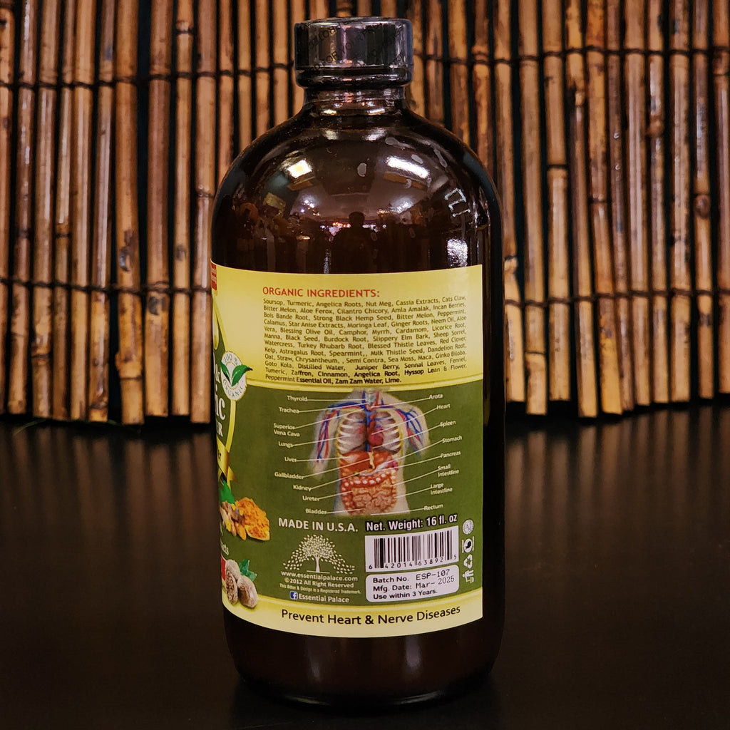Organic Soursop and Turmeric Bitters 16oz