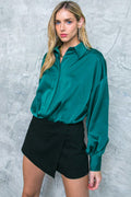 GRACEFUL MOVEMENTS WOVEN TOP