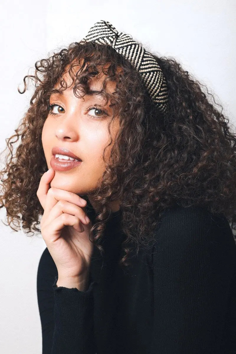Straw Rattan Knotted Headband