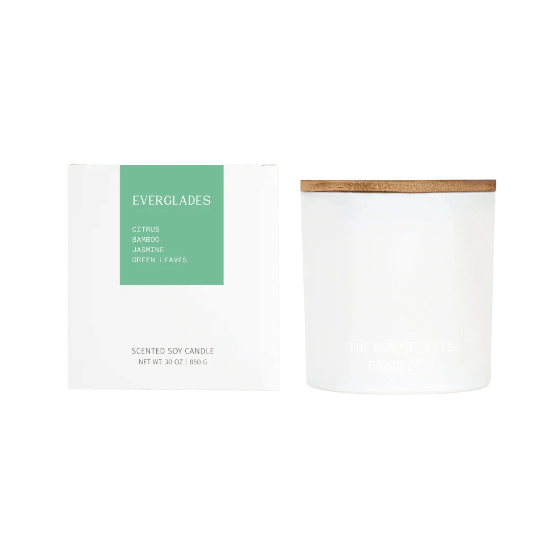 The Roosevelts 3-Wick Soy & Coconut Wax Candle