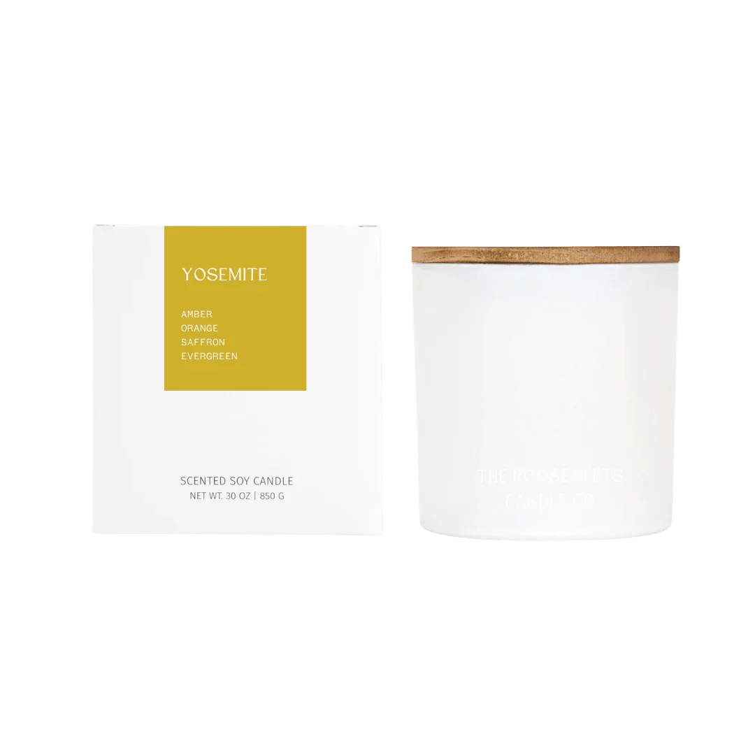 The Roosevelts 3-Wick Soy & Coconut Wax Candle