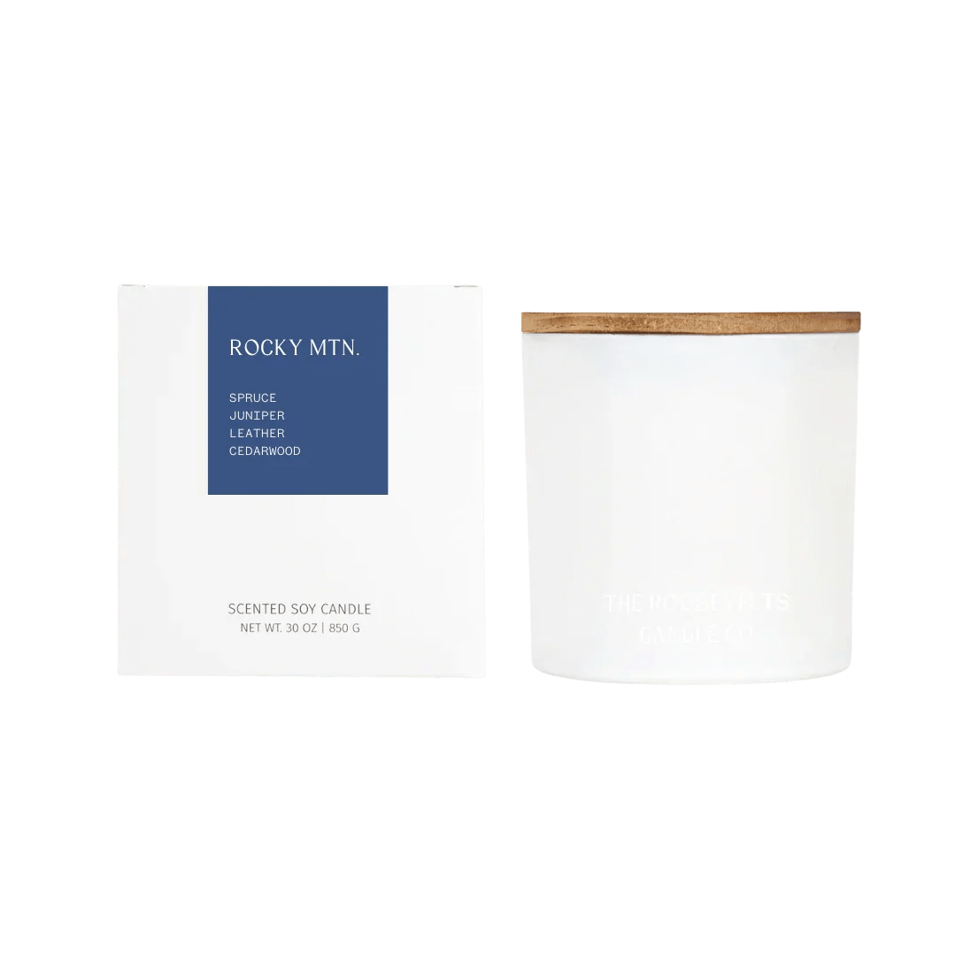 The Roosevelts 3-Wick Soy & Coconut Wax Candle