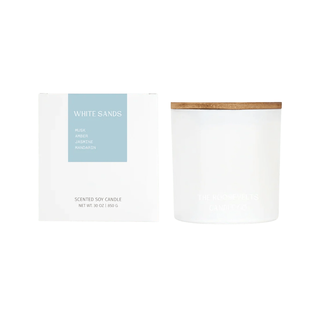 The Roosevelts 3-Wick Soy & Coconut Wax Candle