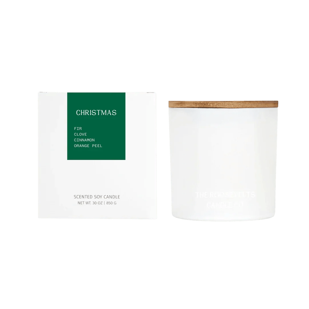 The Roosevelts 3-Wick Soy & Coconut Wax Candle