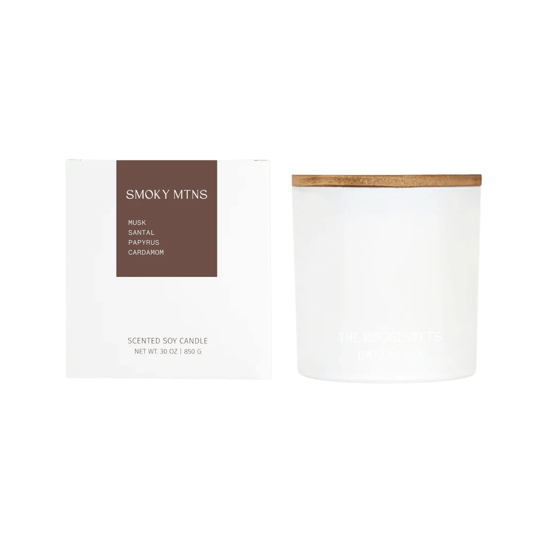 The Roosevelts 3-Wick Soy & Coconut Wax Candle