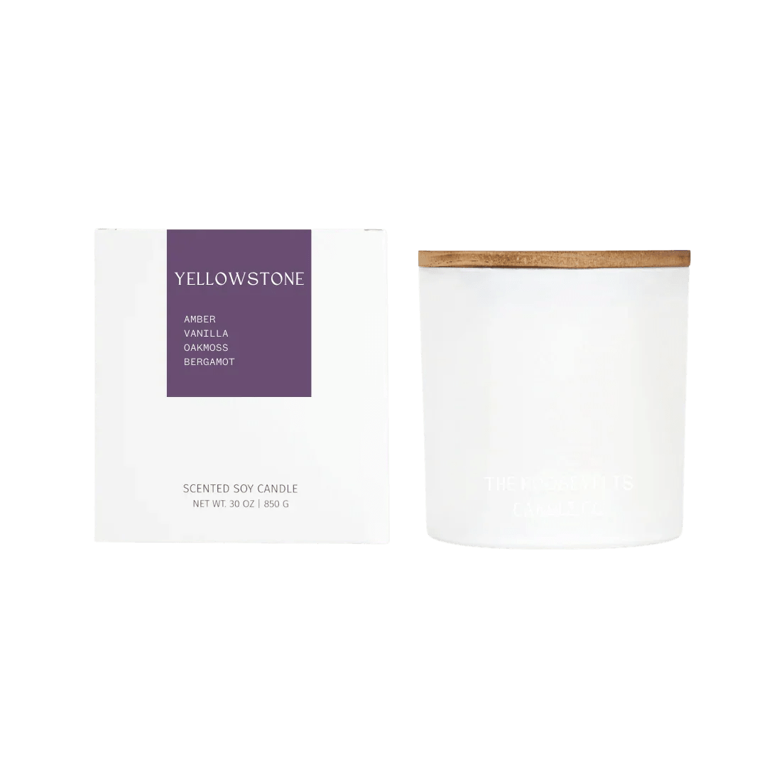 The Roosevelts 3-Wick Soy & Coconut Wax Candle