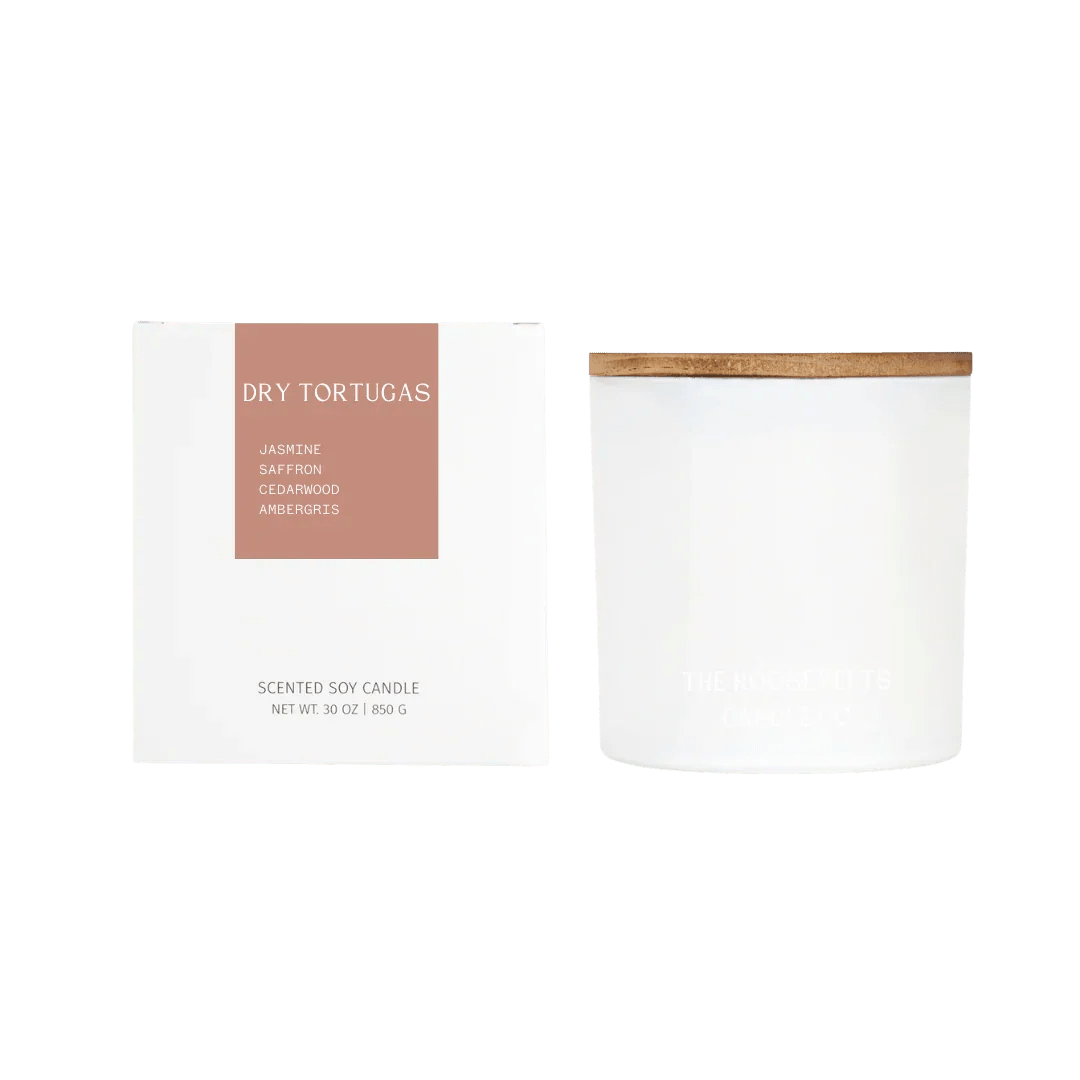 The Roosevelts 3-Wick Soy & Coconut Wax Candle