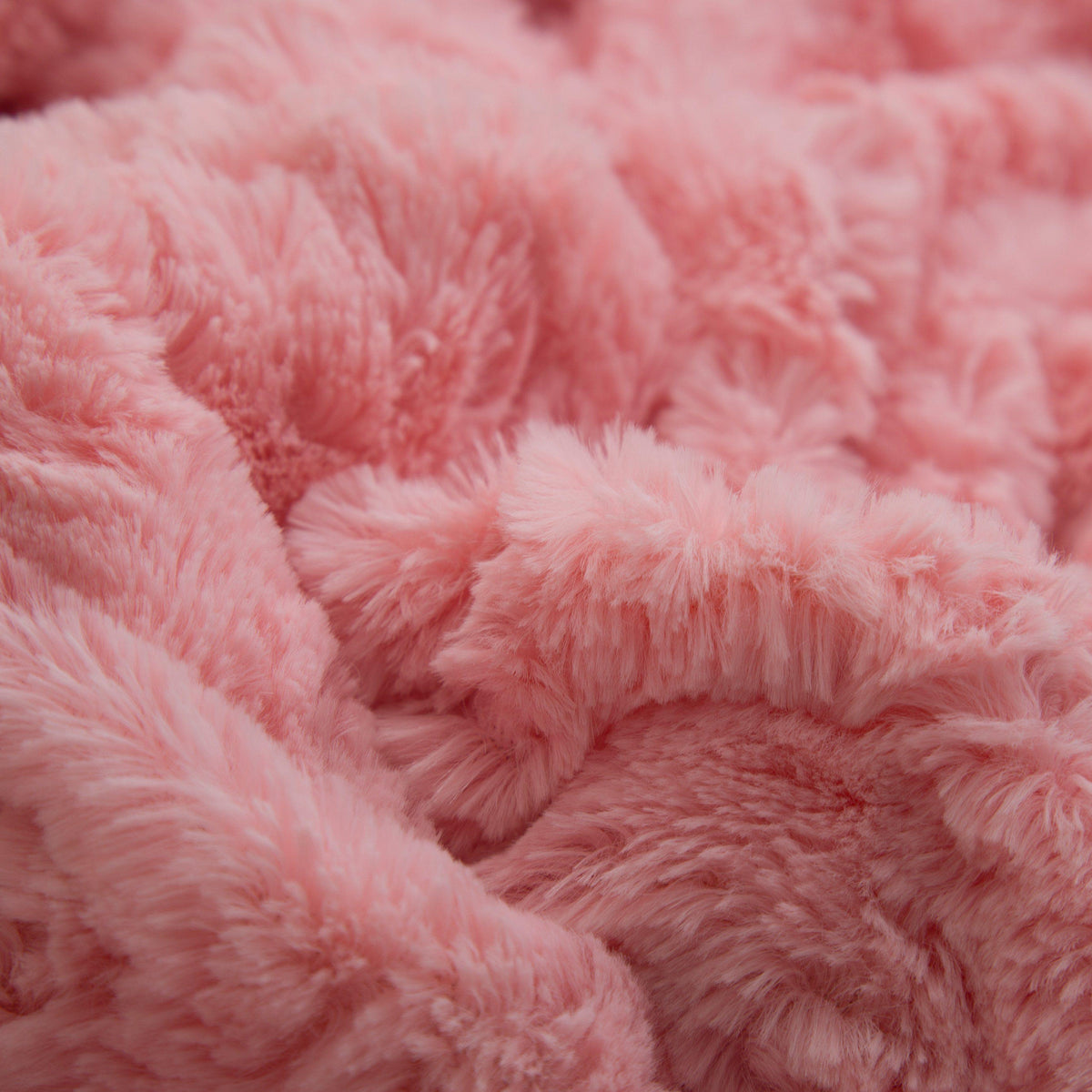 DaDa Blossom Pink Rose Sherpa Throw Blanket