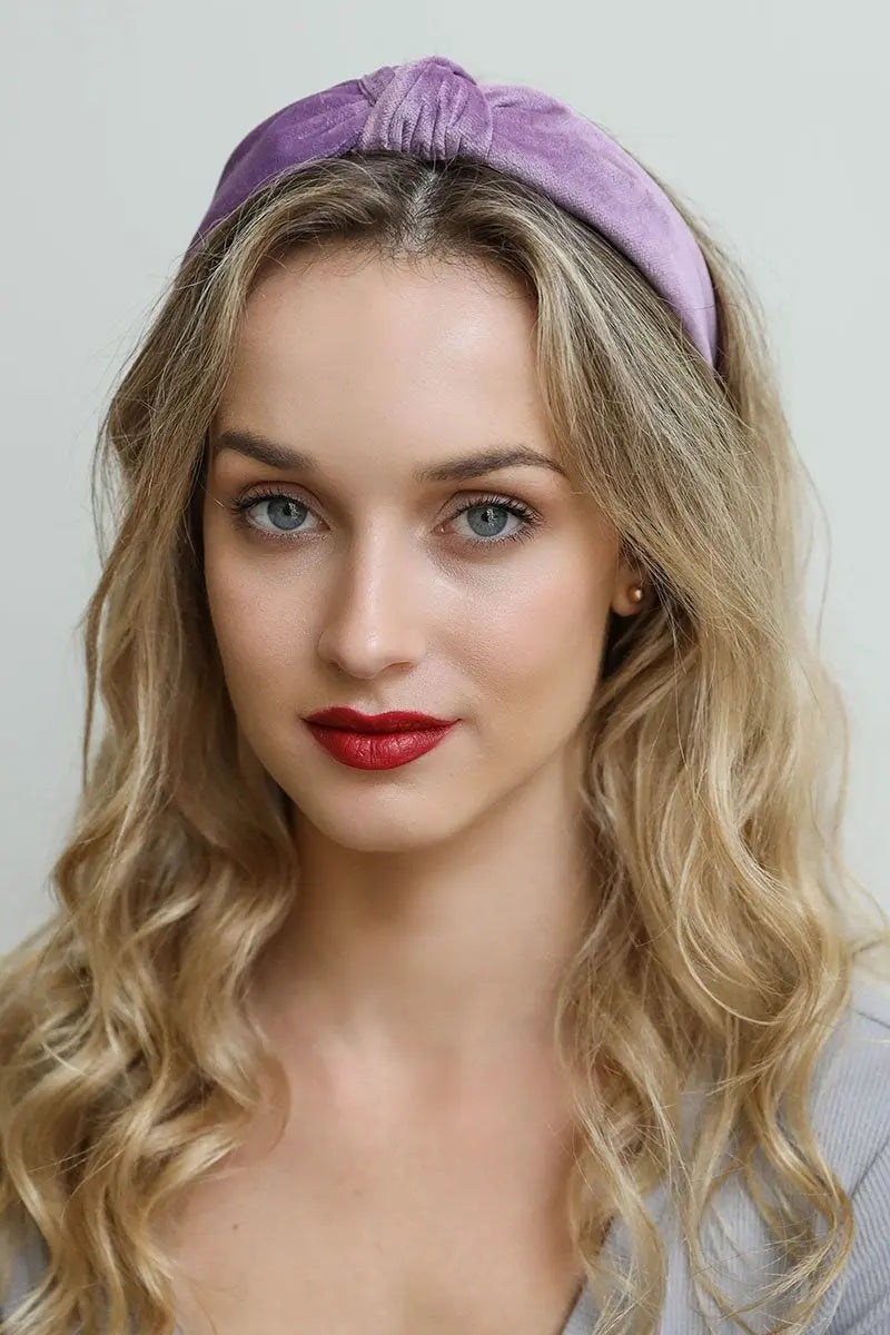 Velvet Twist Knot Headband