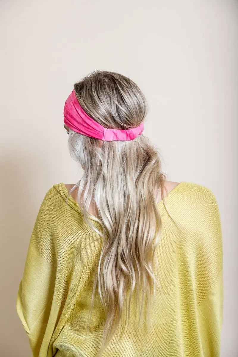 Wide Tie-Dye Headband